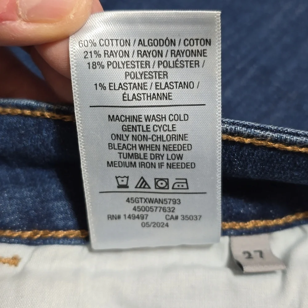 Joe's Jeans Wide Leg Full Length Wangari Jeans - Picture 6 of 13